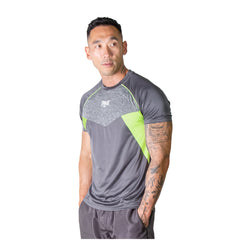 Camiseta Everlast - Cinza / Lima - Masculino