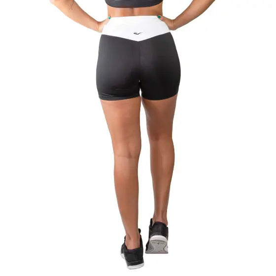 Shorts Everlast  - Preto / Branco - Feminino