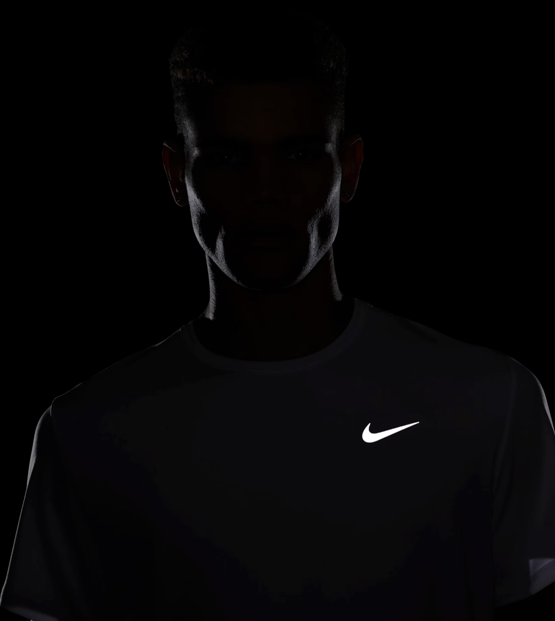 Camiseta Nike Dri-FIT Miler - Branco - Masculino