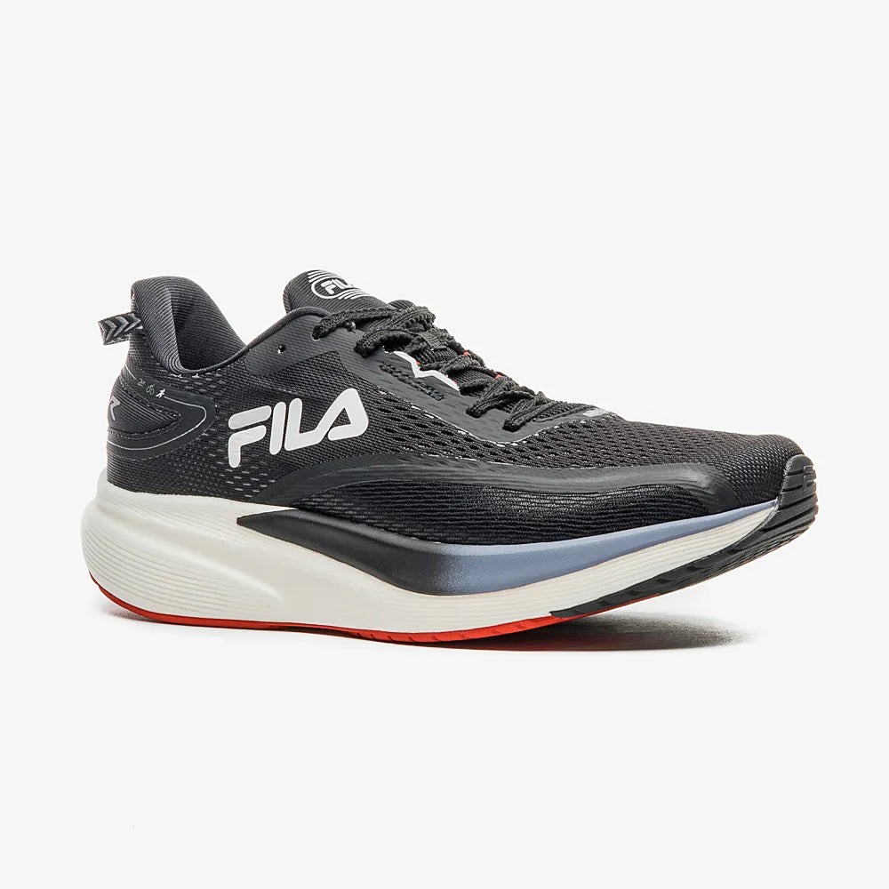 Tênis Fila Racer T2 Xtreme - Preto / Azul Granito / Vermelho - Masculino