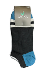 Meia Jacka Soquete - Cor Sortida - Pacote com 3 Pares