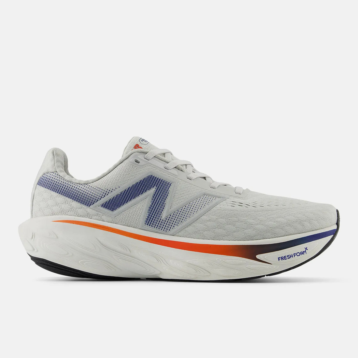 Tênis de Corrida New Balance Fresh Foam X 1080 V14 Cinza Claro / Azul - Masculino