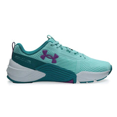 LANÇAMENTO - Tênis de Cross Under Armour Tribase Reps 2 - Azul Tiffany / Turquesa  -  Feminino