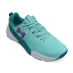 LANÇAMENTO - Tênis de Cross Under Armour Tribase Reps 2 - Azul Tiffany / Turquesa  -  Feminino