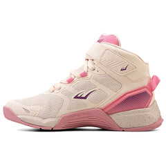 LANÇAMENTO - Tênis de Cross/Treino Everlast Monster 4 - Bege / Rosa - Feminino