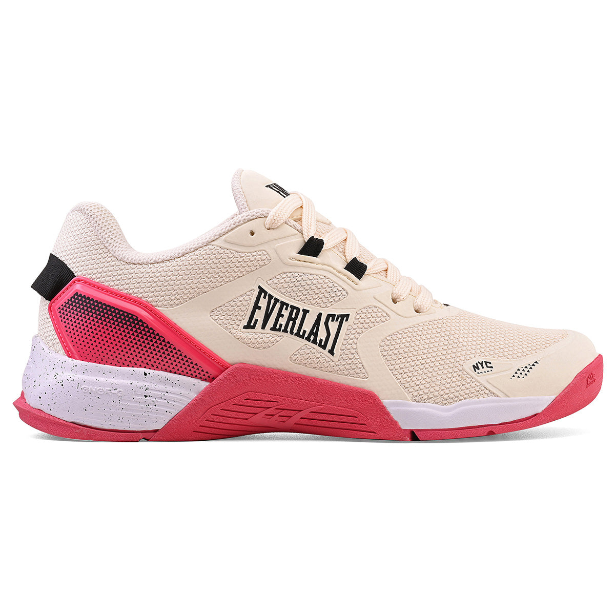 LANÇAMENTO - Tênis de Cross/Treino Everlast Climber Pro 3 - Marfim / Rosa- Feminino