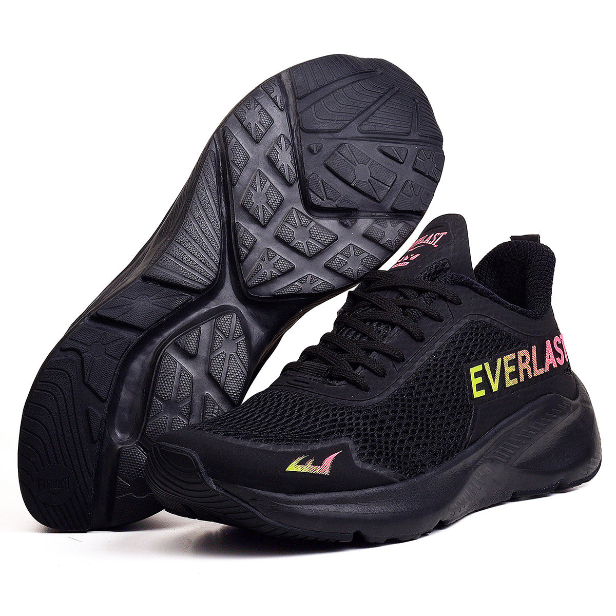 Tênis de Cross Everlast Cave Runner - Preto/Colorido- Unissex