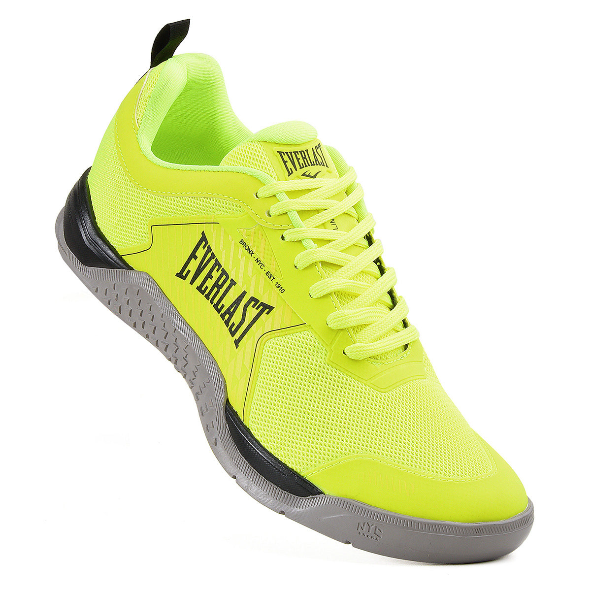Tênis de Cross Everlast Climber 4 - Amarelo Limão / Preto - Unissex