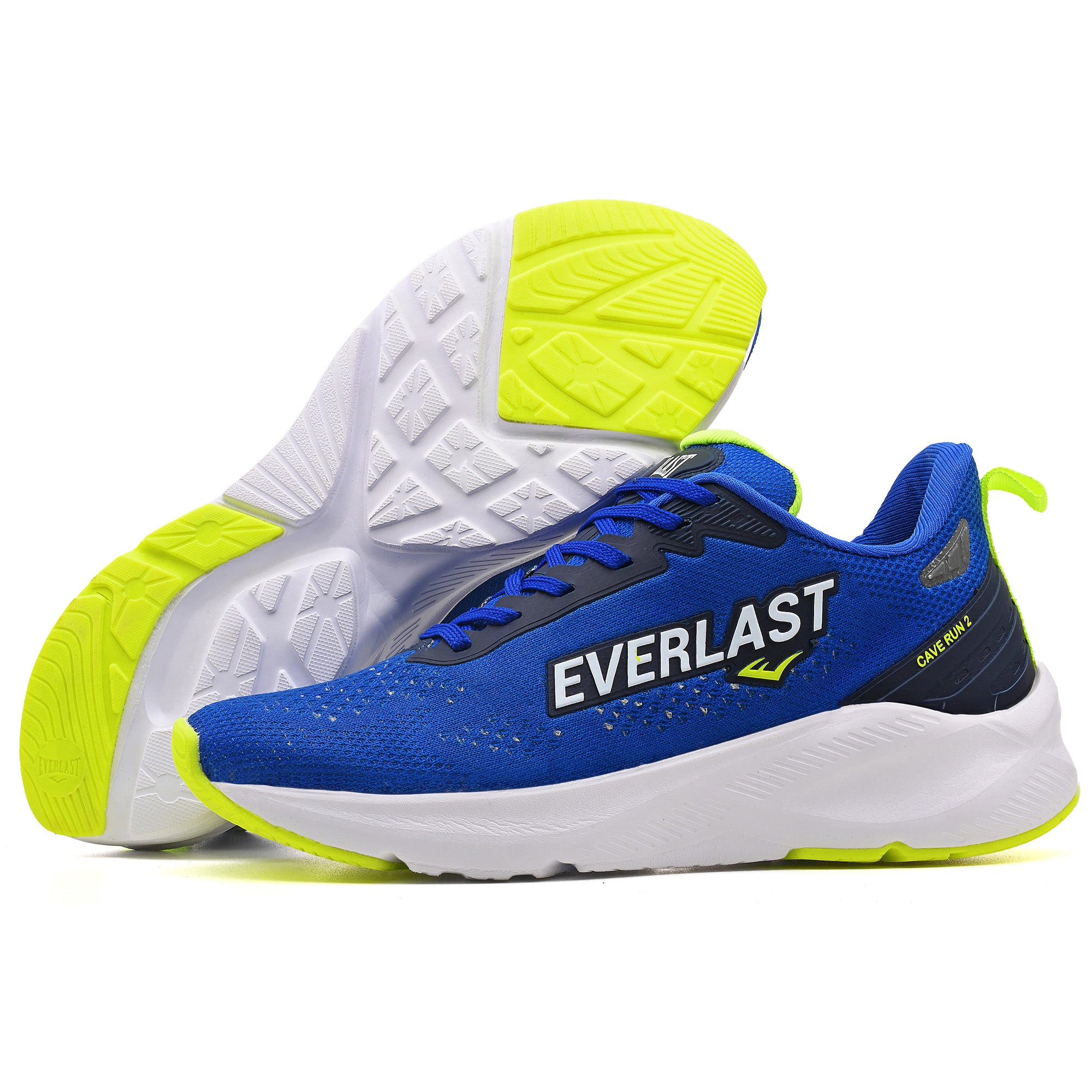 Tênis de Cross Everlast Cave Run 2 - Azul / Verde - Unissex