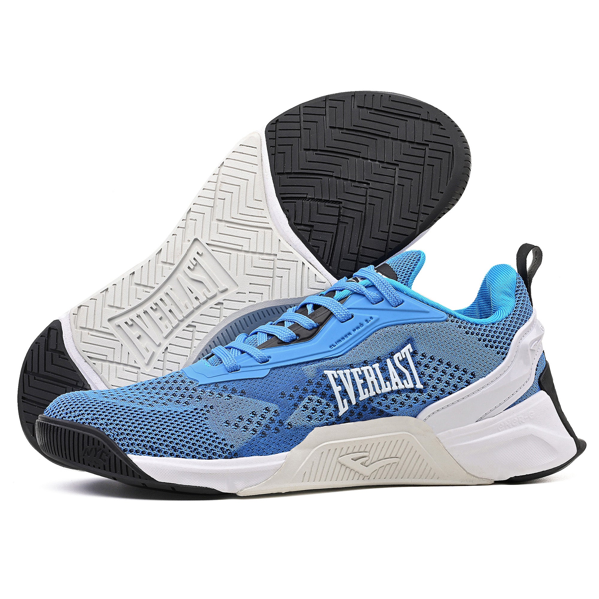 Tênis de Cross Everlast Climber Pro 2.0 - Azul / Branco - Unissex -  TÊNIS COM FORMA GRANDE ! COMPRAR UM NUMERO MENOR QUE O HABITUAL