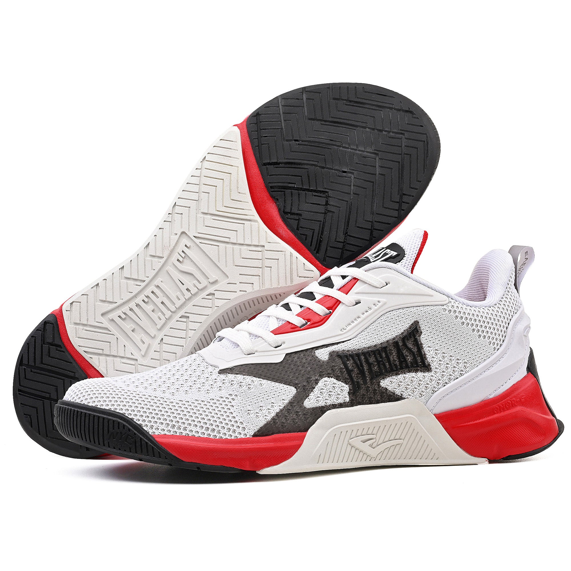LANÇAMENTO - Tênis de Cross Everlast Climber Pro 2.0 - Branco / Preto - Unissex -  TÊNIS COM FORMA GRANDE ! COMPRAR UM NUMERO MENOR QUE O HABITUAL