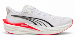 LANÇAMENTO - Tênis de Hyrox Puma Deviate NITRO™ 4 - Branco / Vermelho - Masculino