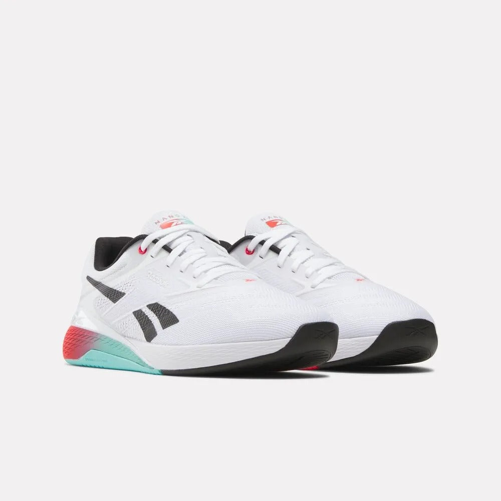 LANÇAMENTO - Tênis de Cross/Treino Reebok Nano X5 - Branco / Vermelho - Masculino