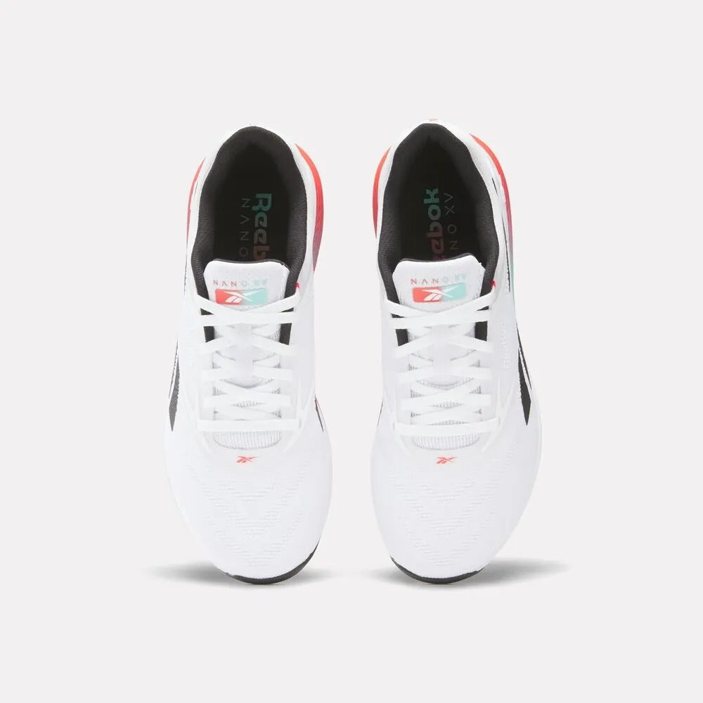 LANÇAMENTO - Tênis de Cross/Treino Reebok Nano X5 - Branco / Vermelho - Masculino