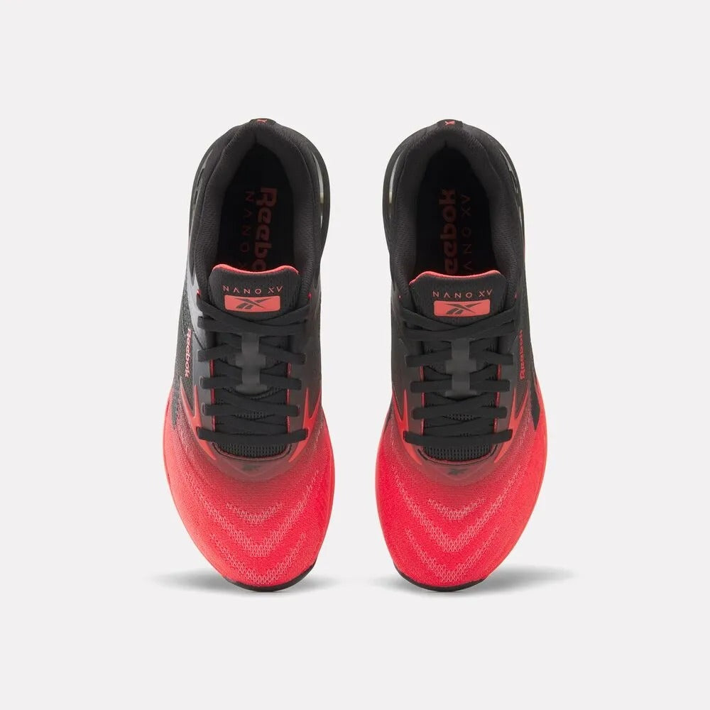 LANÇAMENTO - Tênis de Cross/Treino Reebok Nano X5 - Preto / Vermelho - Masculino