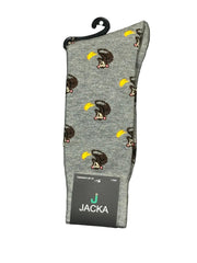 MEIA ESPORTIVA ALGODÃO PRETO / Macaco