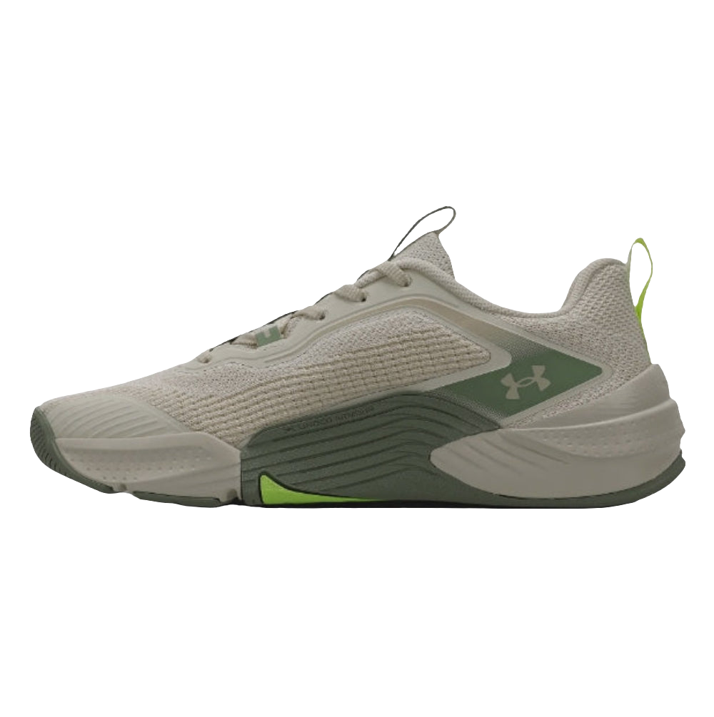 LANÇAMENTO - Tênis de Cross Under Armour Tribase Reps 2 SE - Cinza / Verde -  Unissex