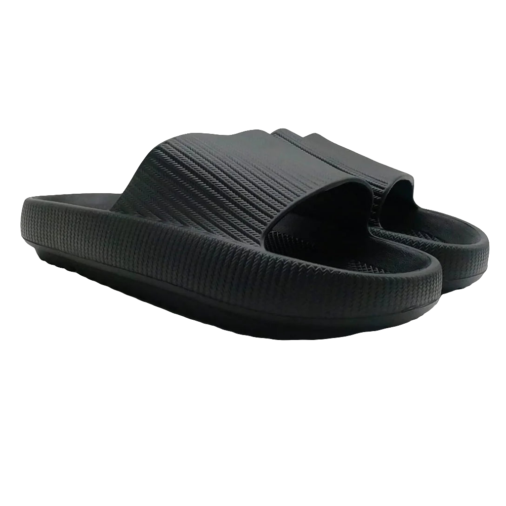 Chinelo Slider Preto URB LAB - Feminino