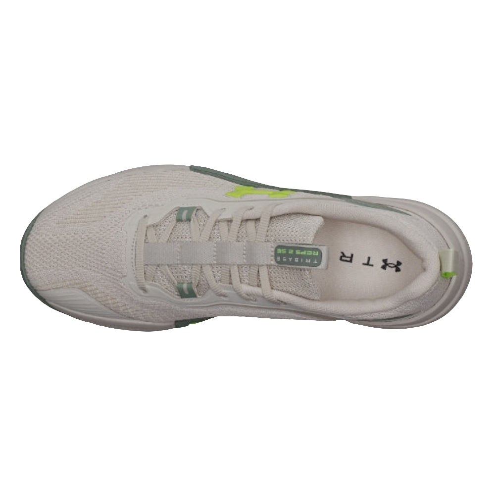 LANÇAMENTO - Tênis de Cross Under Armour Tribase Reps 2 SE - Cinza / Verde -  Unissex