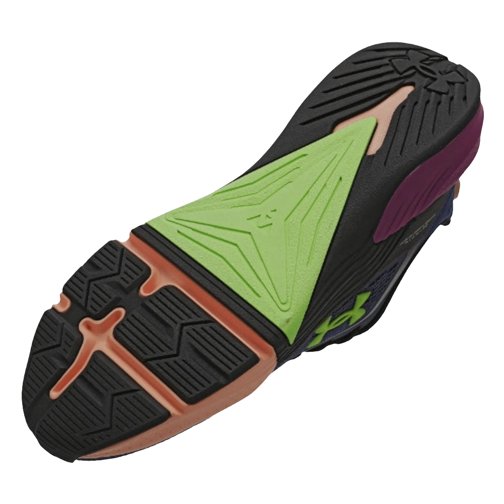 LANÇAMENTO - Tênis de Cross Under Armour Tribase Reps 2 SE - Azul / Roxo / Laranja - Unissex