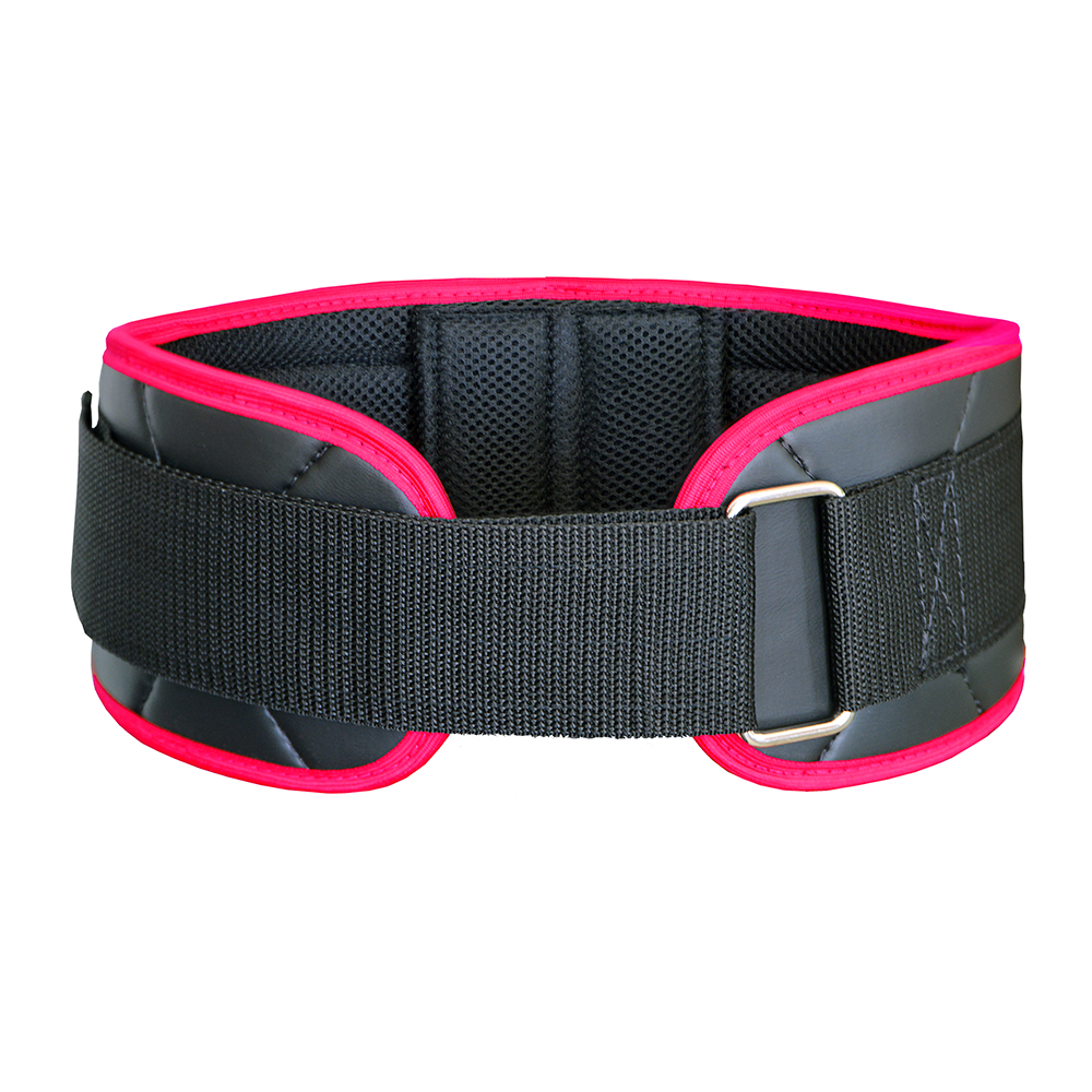 Cinturão NC EXTREME para agachamento - Preto / Rosa