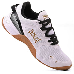 LANÇAMENTO - Tênis de Cross/Treino Everlast Climber Pro 3 - Branco / Preto - Masculino