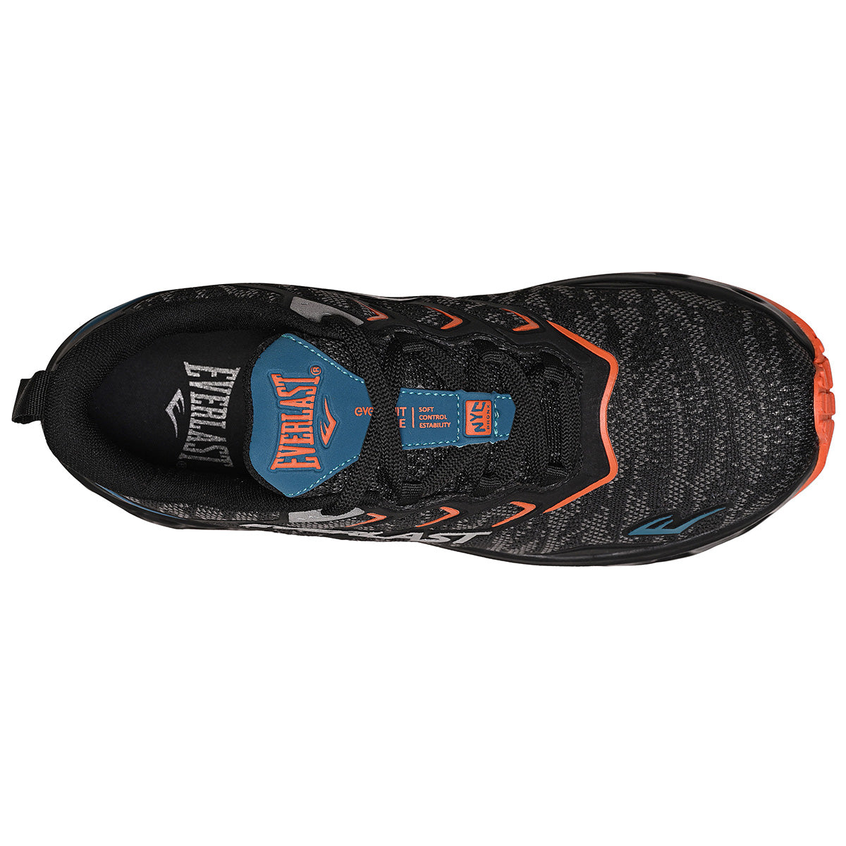 LANÇAMENTO - Tênis de Corrida Everlast Climber Run - Preto / Verde - Unissex