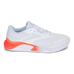 LANÇAMENTO - Tênis de Cross/Treino Reebok Nanoflex TR 3 - Branco / Laranja - Feminino