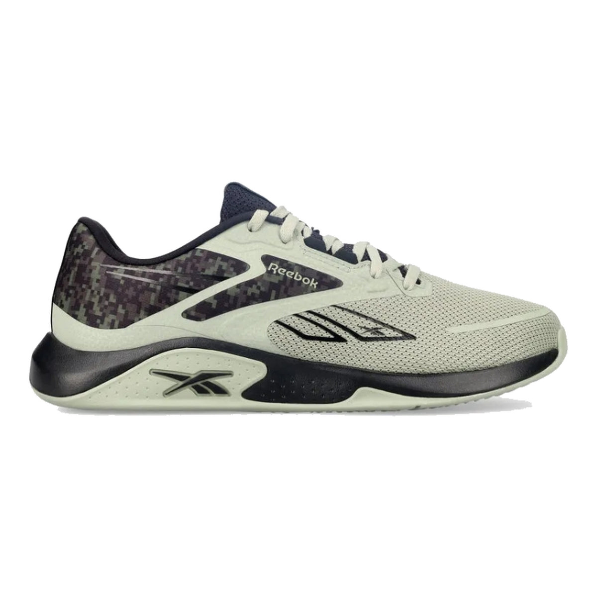 LANÇAMENTO - Tênis de Cross/Treino Reebok Nanoflex TR 3 - Cinza / Preto - Masculino