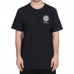 Camiseta RVCA Pin Clube - Preto