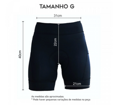 Bermuda de Compressão Feminina G - Sport Br