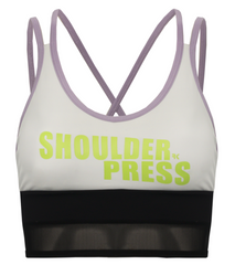 Top RokBox Shoulder Press White - Feminino