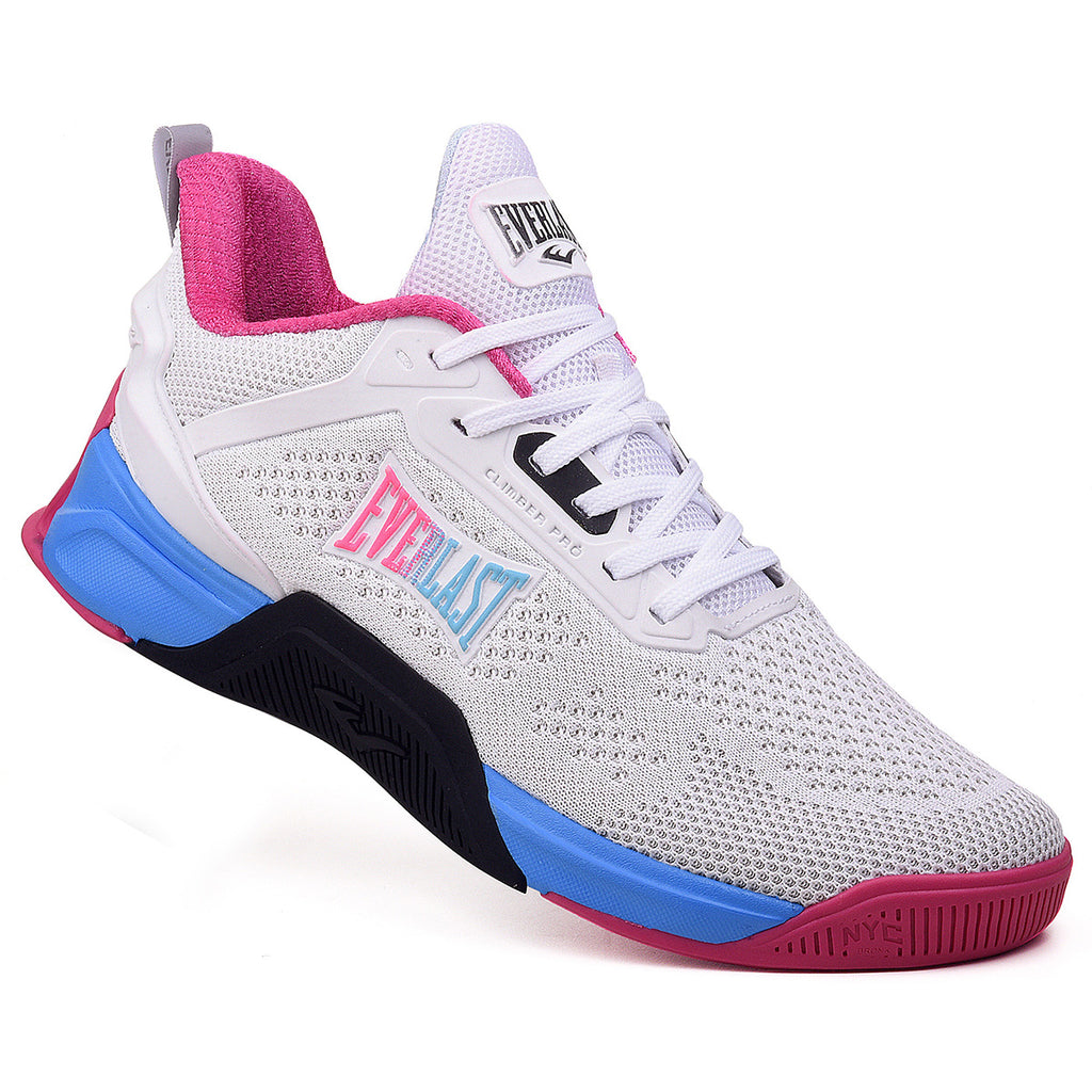 Tênis de Cross Everlast Climber Pro - Branco / Rosa - Feminino