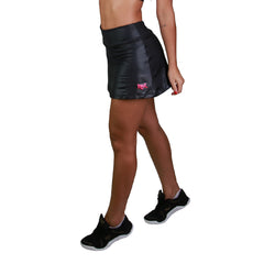 SHORTS SAIA CIRRE PRETO/PINK