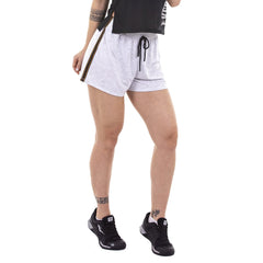 Shorts Moletom Everlast - Cinza - Feminino
