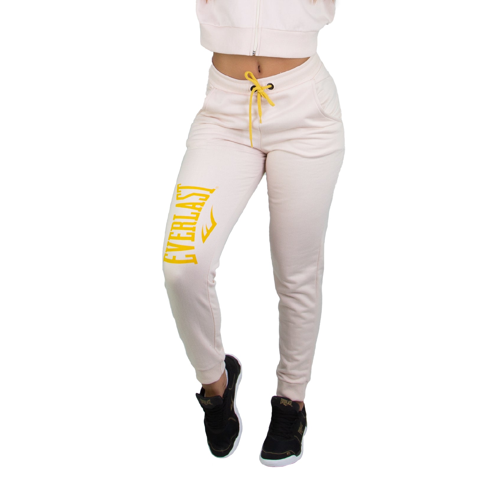 CALÇA CASUAL EVERLAST MOLETOM NUDE
