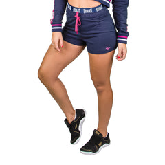 SHORTS EVERLAST MOLETOM AZUL MARINHO