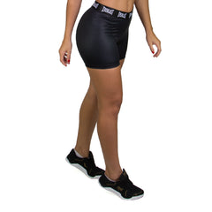 SHORTS ELASTICO EVERLAST TECIDO TEXTURA PRETO
